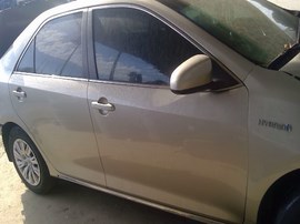 2014 TOYOTA CAMRY, TAN, LE MODEL, HYBRID, 2.5L, AT.   Z25167